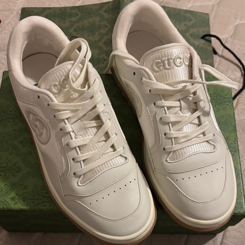GUCCI MAC80 GG Low Top Sneakers